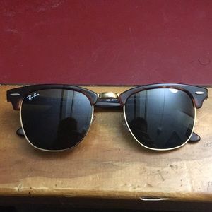 Authentic  Ray-Ban Clubmasters